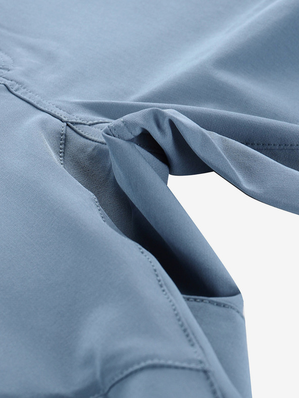 ALPINE PRO Мъжки капри от софтшел ALPINE PRO WEDER син мираж