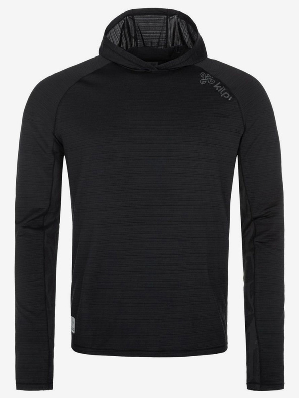 Kilpi Черен мъжки лек технически суитшърт Kilpi AILEEN-M