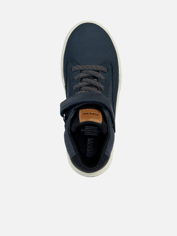 Geox Тъмносини детски обувки до глезена Geox Bunshee B Abx