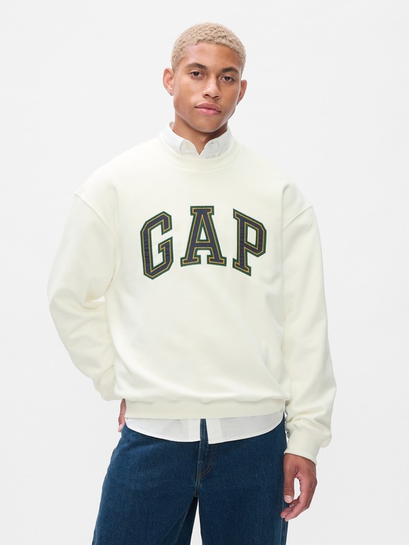 GAP Овърсайз суитчър с логото на GAP