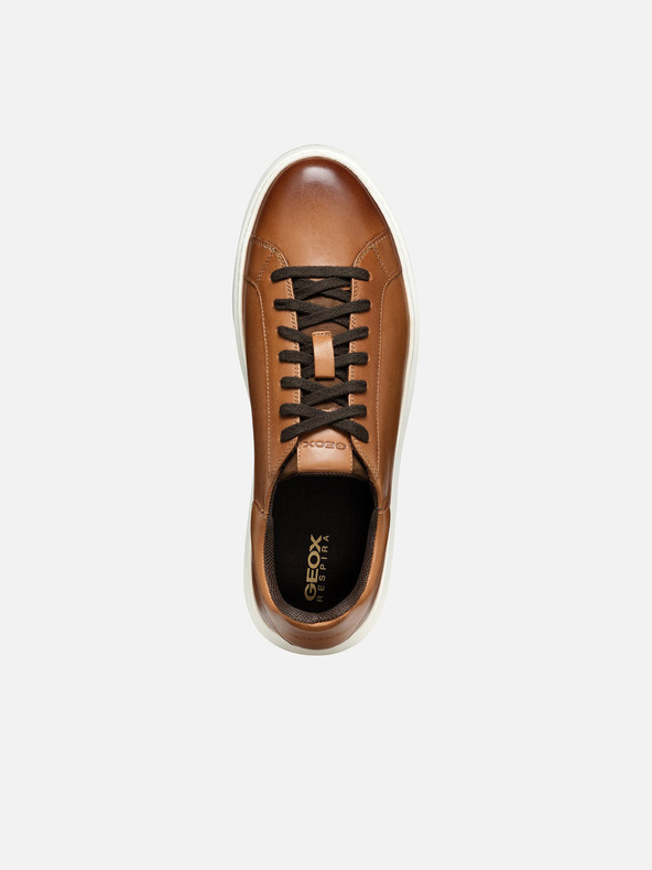 Geox Кафяви мъжки маратонки Geox Deiven