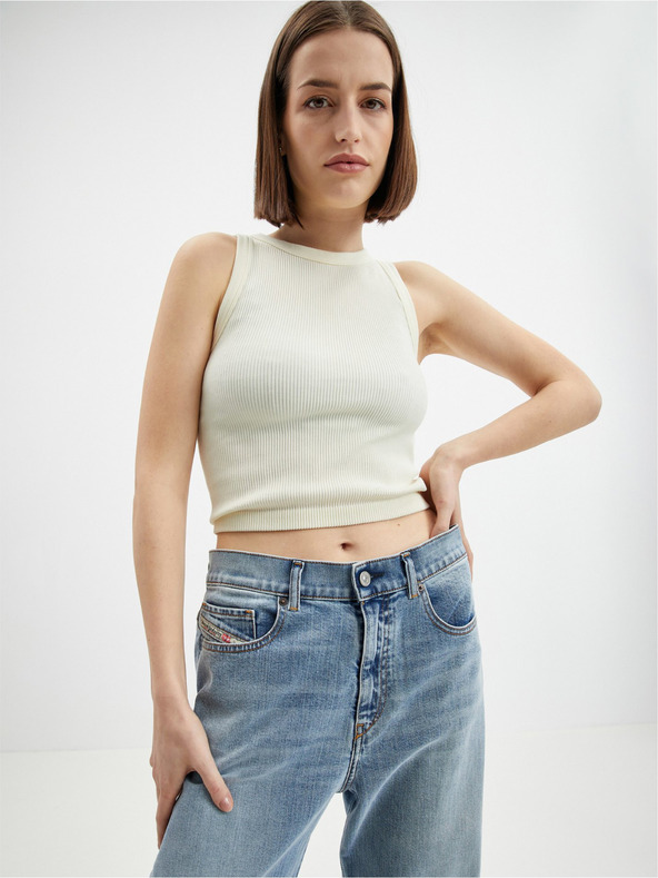 Diesel Светлосини дамски джинси тип "гадже" Diesel