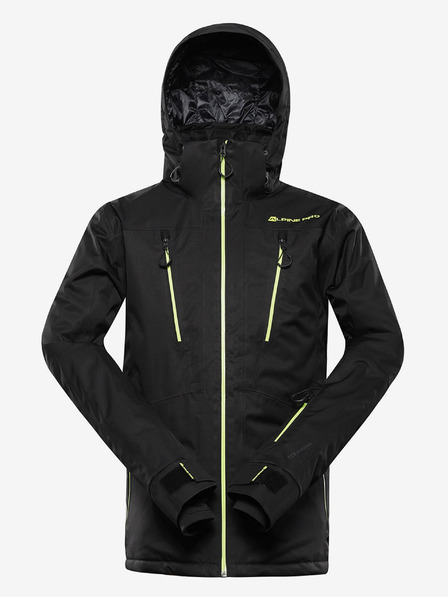 ALPINE PRO Мъжко ски яке с мембрана PTX ALPINE PRO REAM черно
