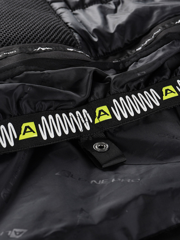 ALPINE PRO Мъжко ски яке с мембрана PTX ALPINE PRO REAM черно
