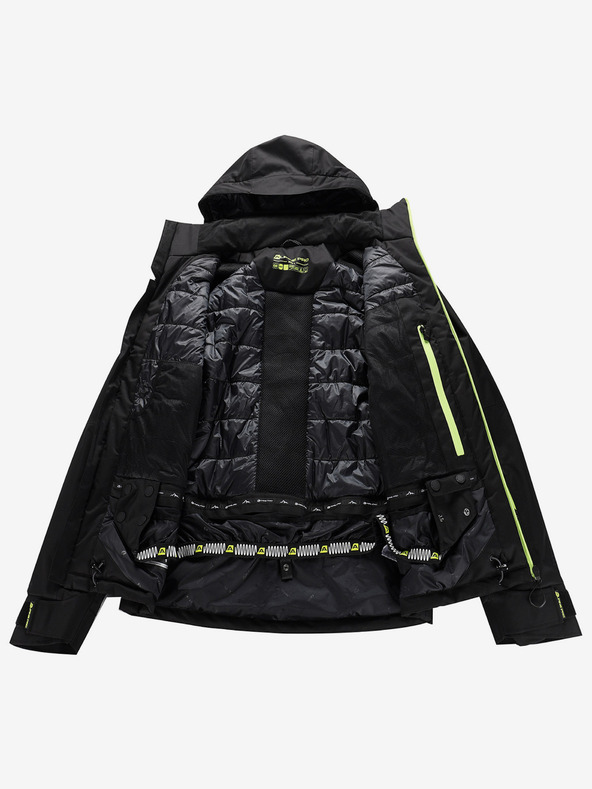 ALPINE PRO Мъжко ски яке с мембрана PTX ALPINE PRO REAM черно