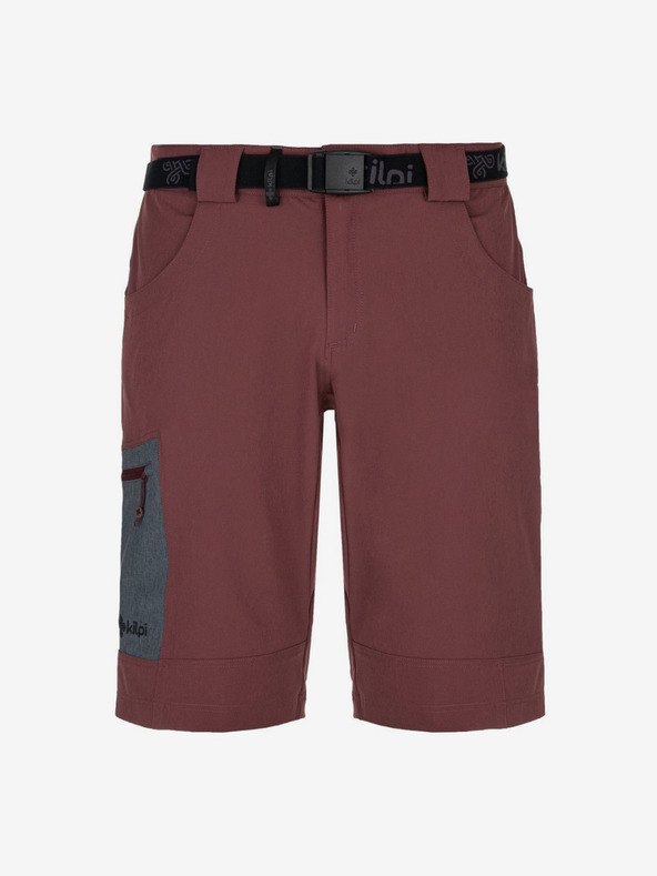 Kilpi Мъжки спортни шорти в бордо Kilpi NAVIA