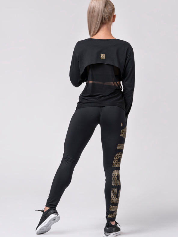 Nebbia Черен дамски спортен клин Nebbia