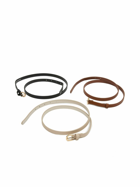 Orsay Комплект от три дамски колана ORSAY