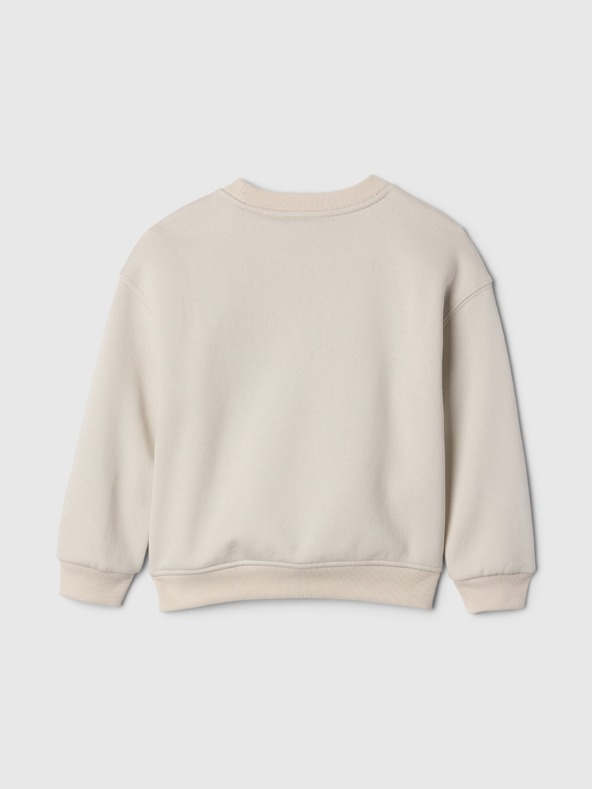 GAP Бебешки суитшърт с логото на GAP