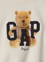 GAP Бебешки суитшърт с логото на GAP