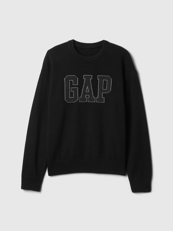 GAP Детски пуловер с логото на GAP
