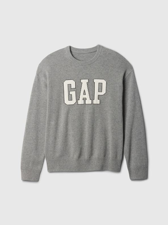 GAP Детски пуловер с логото на GAP