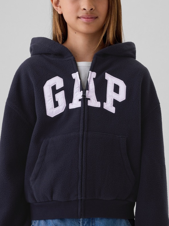 GAP Детско горнище с лого Pro Fleece GAP