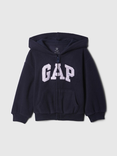GAP Бебешка блуза с лого Pro Fleece GAP
