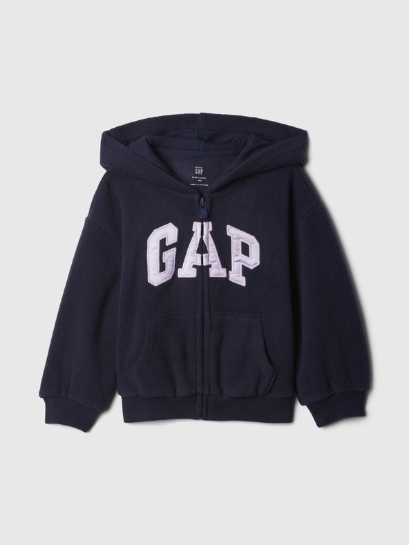 GAP Бебешка блуза с лого Pro Fleece GAP