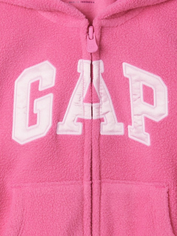 GAP Бебешка блуза с лого Pro Fleece GAP