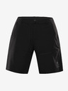 ALPINE PRO Мъжки софтшел шорти ALPINE PRO BAK черни