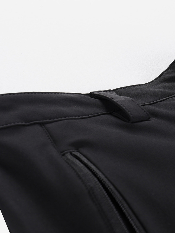 ALPINE PRO Мъжки софтшел капри ALPINE PRO WEDER черен