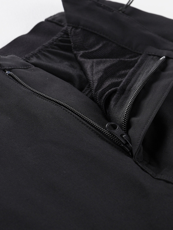 ALPINE PRO Мъжки софтшел капри ALPINE PRO WEDER черен