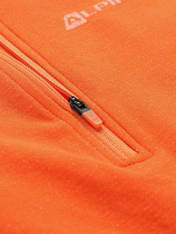 ALPINE PRO Оранжева мъжка функционална тениска ALPINE PRO Lubin