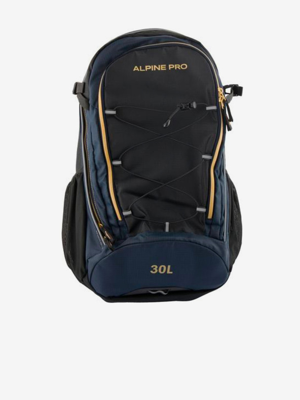 ALPINE PRO Черно-синя унисекс раница за открито 30л ALPINE PRO GORME
