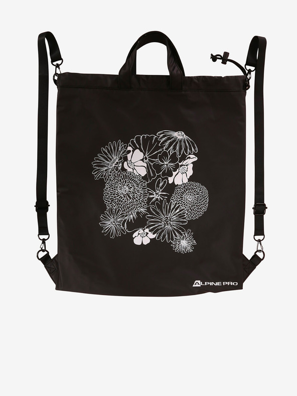 ALPINE PRO Черна унисекс чанта/раница ALPINE PRO BUANGE
