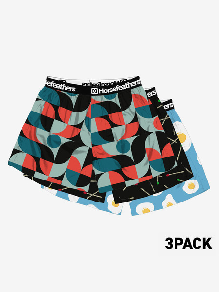 Horsefeathers Frazier 3pack Shorts Horsefeathers - сив