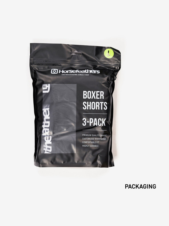 Horsefeathers Frazier 3pack Shorts Horsefeathers - сив