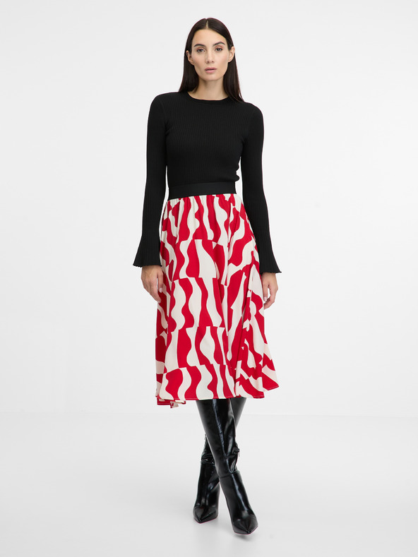 Orsay Червена дамска пола ORSAY