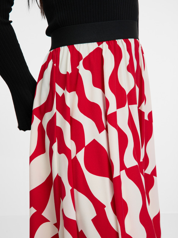 Orsay Червена дамска пола ORSAY