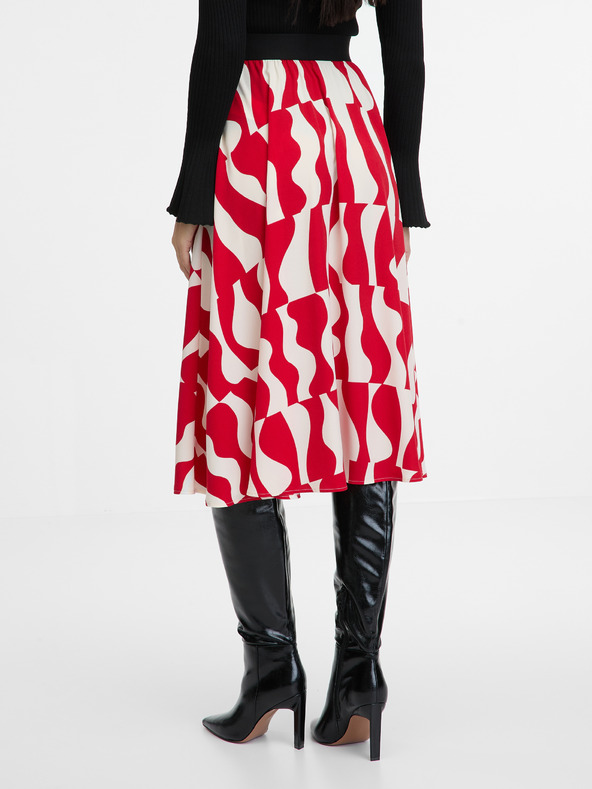 Orsay Червена дамска пола ORSAY