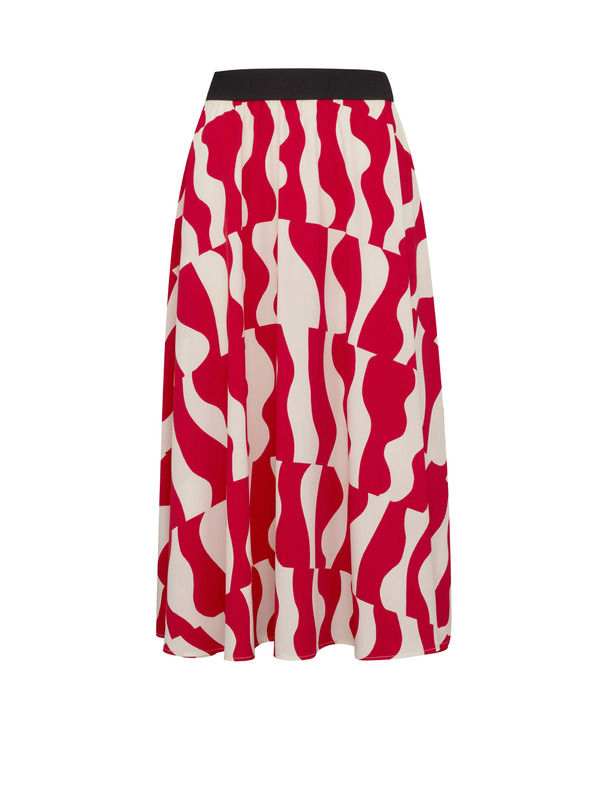 Orsay Червена дамска пола ORSAY