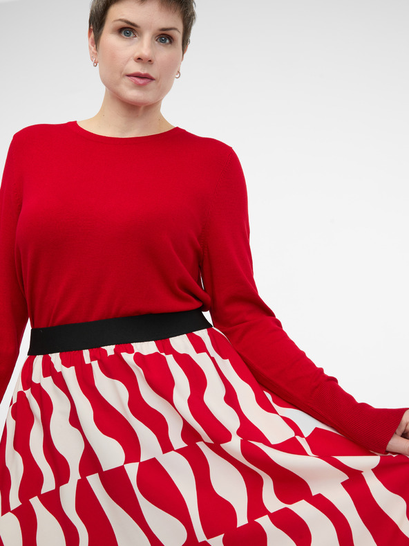 Orsay Червена дамска пола ORSAY