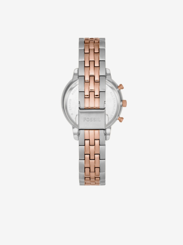 Fossil Сребърен дамски часовник Fossil Neutra