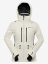 ALPINE PRO Дамско ски яке с мембрана от ptx ALPINE PRO REASA creme