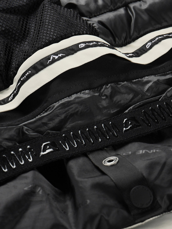 ALPINE PRO Дамско ски яке с мембрана от ptx ALPINE PRO REASA creme