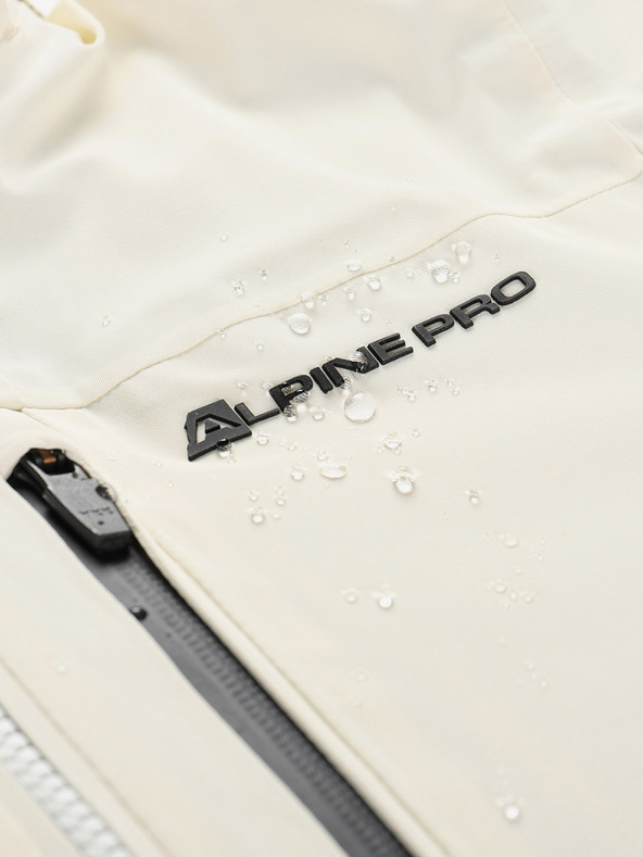 ALPINE PRO Дамско ски яке с мембрана от ptx ALPINE PRO REASA creme