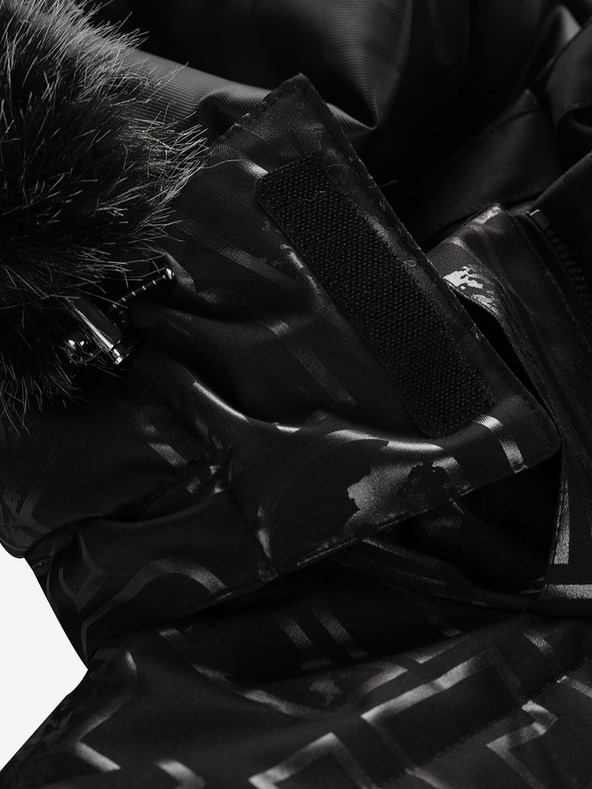 ALPINE PRO Дамско ски яке с мембрана ptx за сняг ALPINE PRO DAMA черно