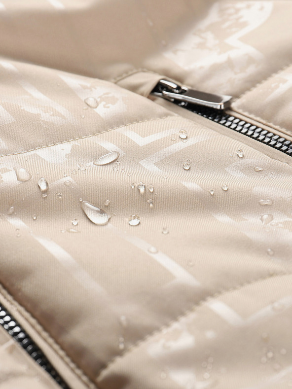 ALPINE PRO Дамско ски яке с мембрана ptx snow ALPINE PRO DAMA бял пипер