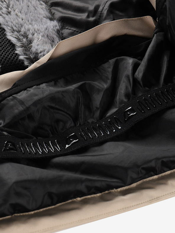 ALPINE PRO Дамско ски яке с мембрана ptx snow ALPINE PRO DAMA бял пипер