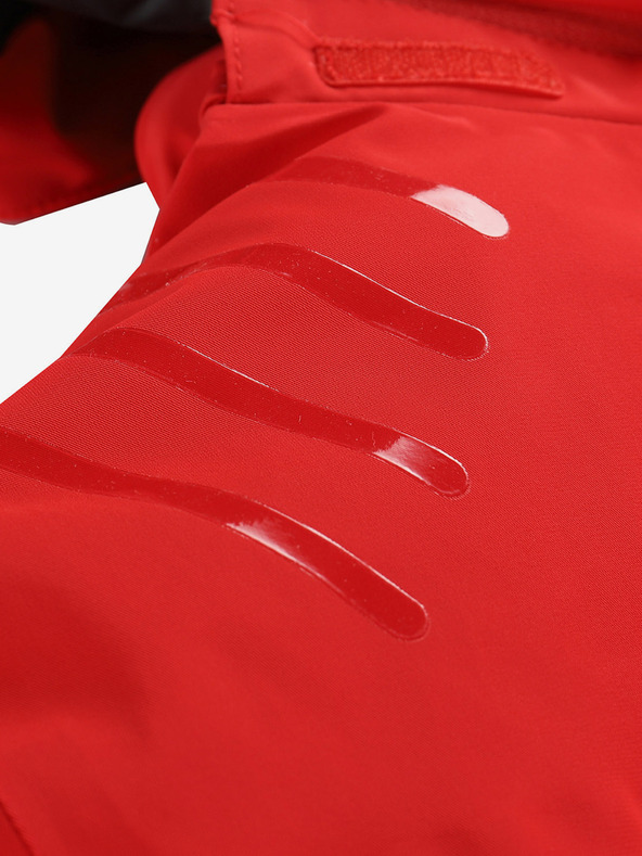 ALPINE PRO Дамско ски яке с мембрана за сняг PTX ALPINE PRO REASA олимпийско червено