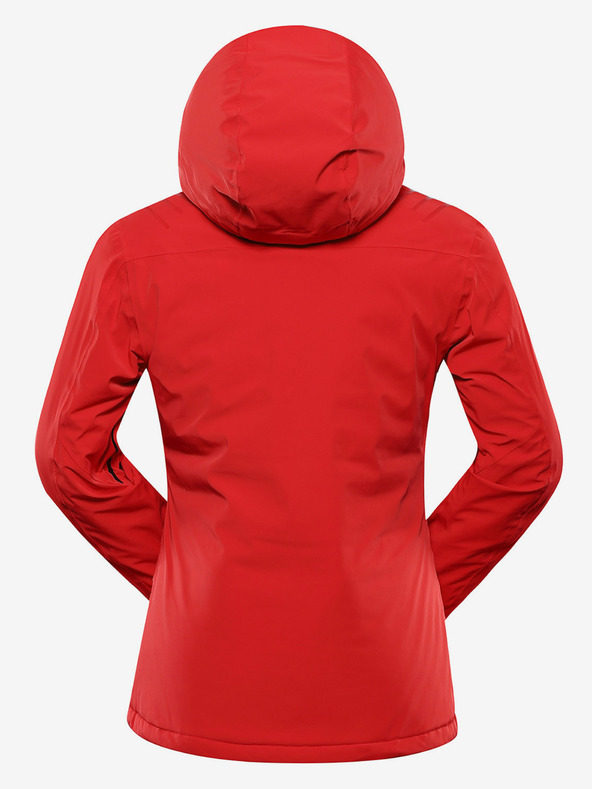 ALPINE PRO Дамско ски яке с мембрана за сняг PTX ALPINE PRO REASA олимпийско червено