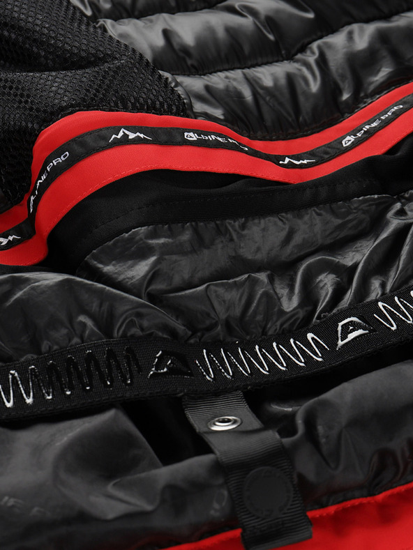 ALPINE PRO Дамско ски яке с мембрана за сняг PTX ALPINE PRO REASA олимпийско червено