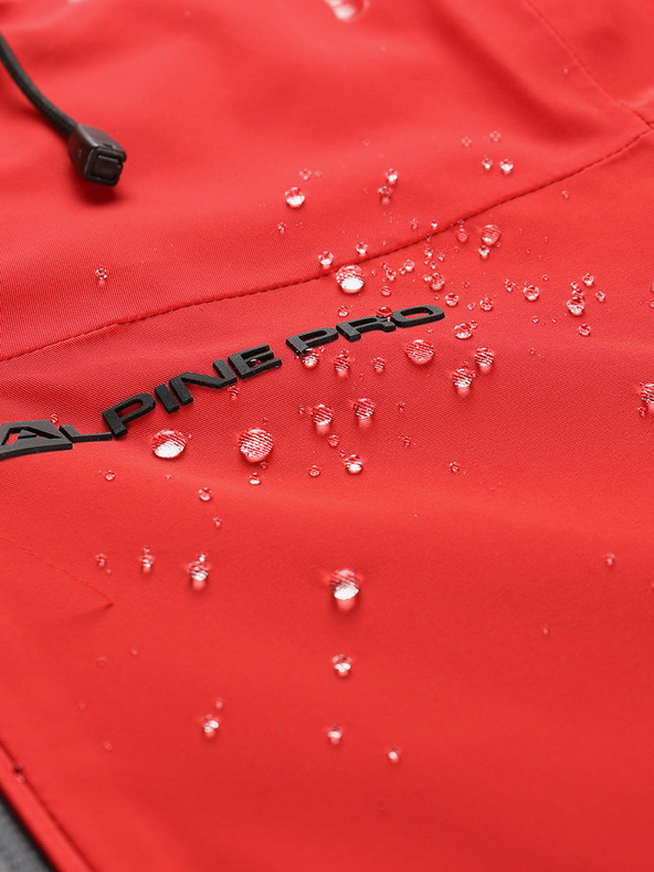 ALPINE PRO Дамско ски яке с мембрана за сняг PTX ALPINE PRO REASA олимпийско червено