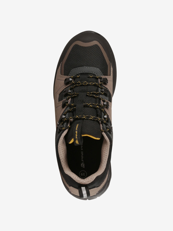 ALPINE PRO Кожени обувки за открито с мембрана ptx ALPINE PRO OMERE гъби