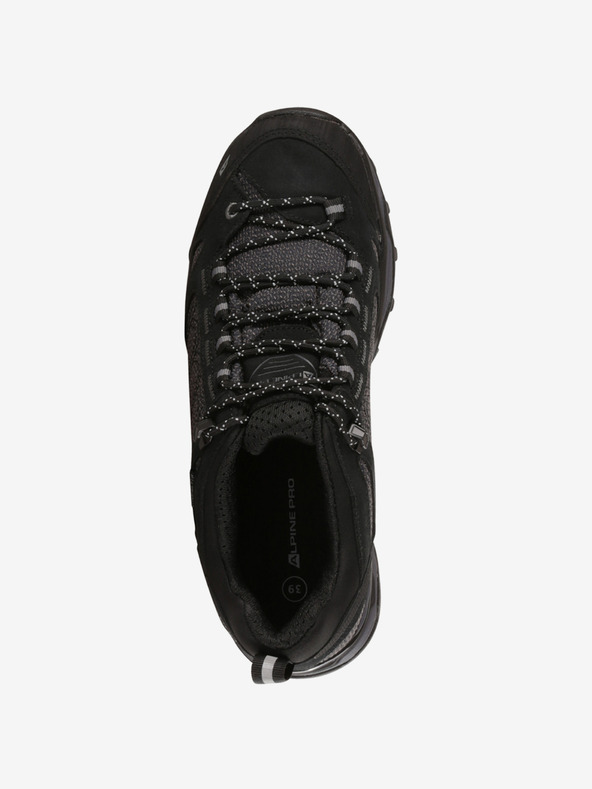 ALPINE PRO Кевларени обувки за открито с ptx мембрана ALPINE PRO IBANE черен