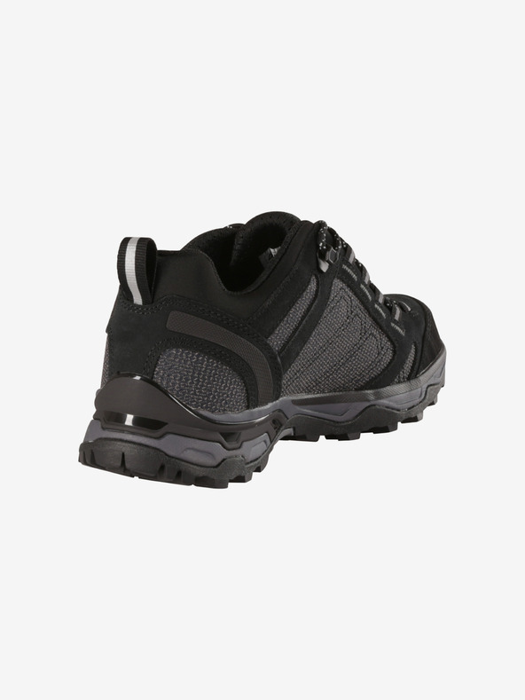 ALPINE PRO Кевларени обувки за открито с ptx мембрана ALPINE PRO IBANE черен