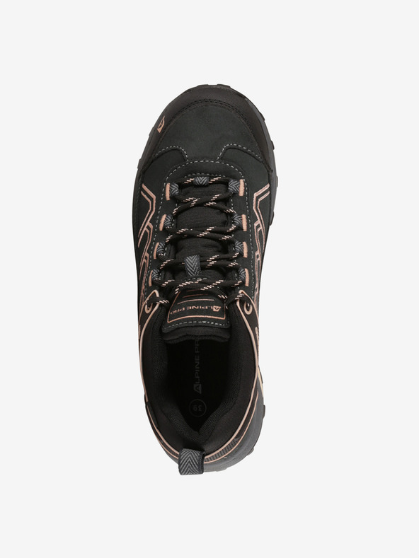 ALPINE PRO Обувки за открито с мембрана ptx ALPINE PRO GIMIE dk.true сиво