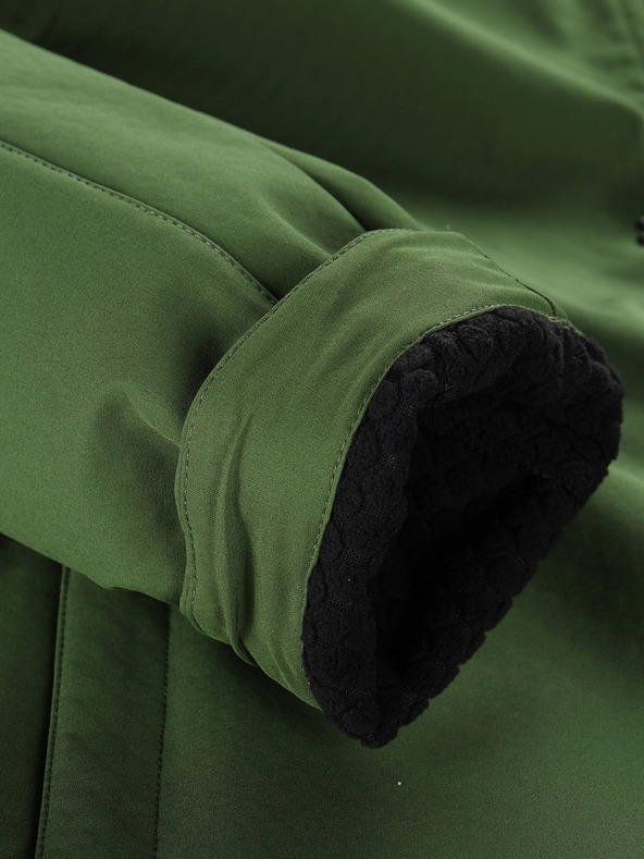 ALPINE PRO Зелено мъжко софтшел яке Alpine Pro Hoor с мембрана