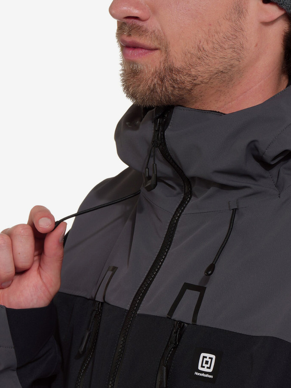 Horsefeathers Яке Halen II - черно/желязо Horsefeathers